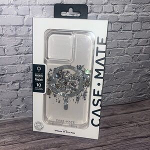 NIB Case-Mate iPhone 14 Pro Max MagSafe Case. Touch of Pearl